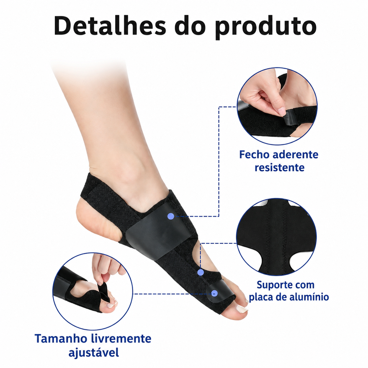 Corretor Ajustável para Joanetes
